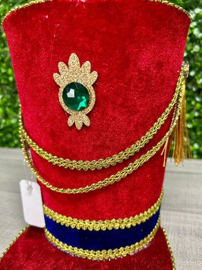 8 Inch Nutcracker Top Hat