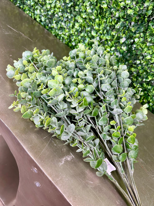 18.5 Inch Green Eucalyptus Bush