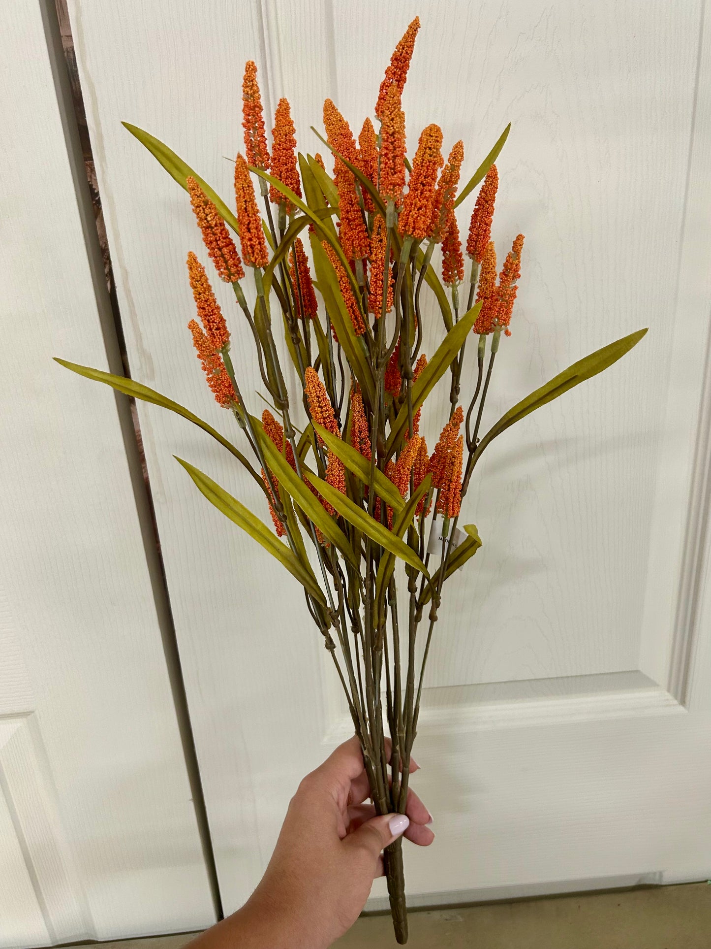 22 Inch Orange Foxtail Bush