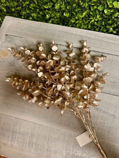 18 Inch Champagne Eucalyptus Bush