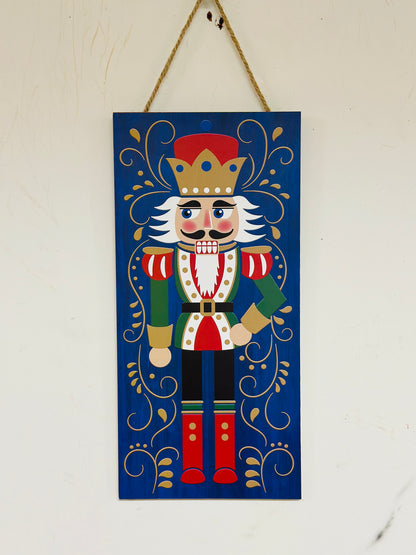 12.5 Inch Navy Nutcracker  Sign