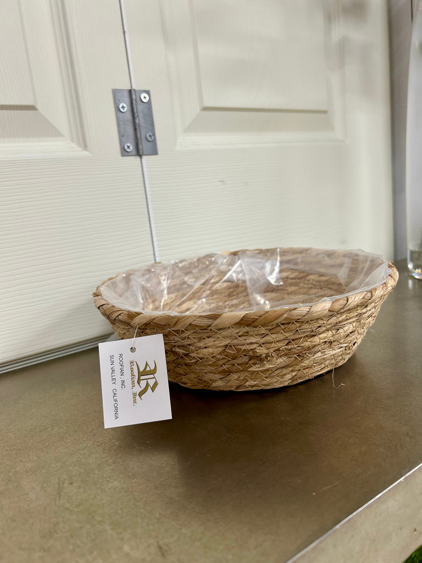 9.5 Inch Small Round Seagrass Bowl