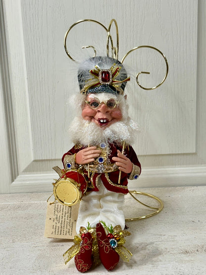 Mark Roberts Small 11 Inch Drummer Boy Elf