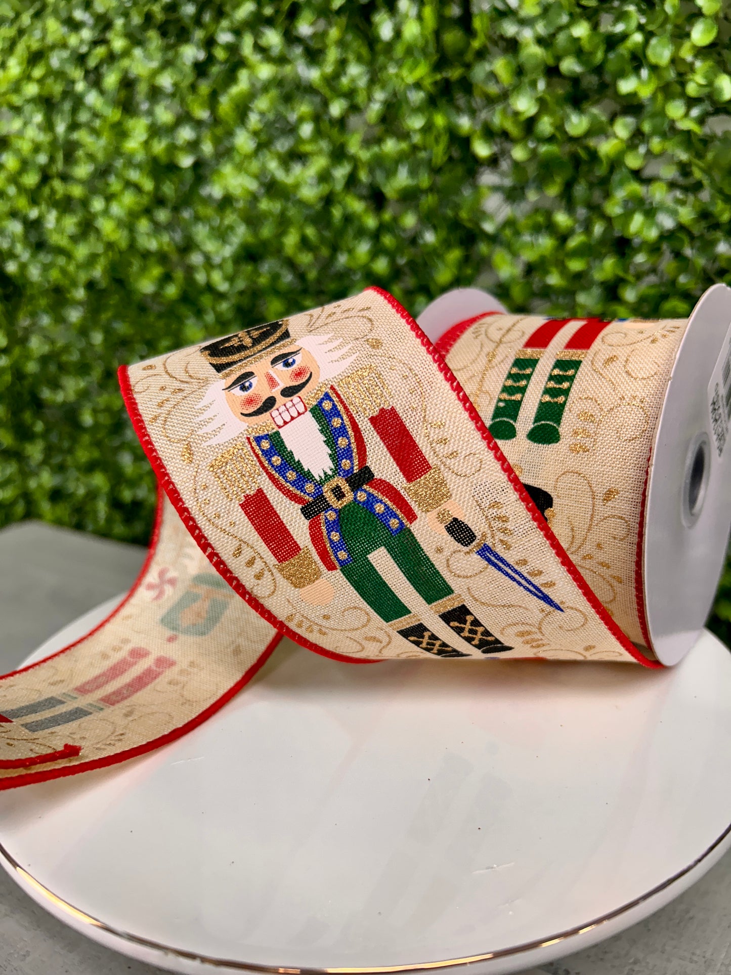 Nutcrackers On Royal Ribbon