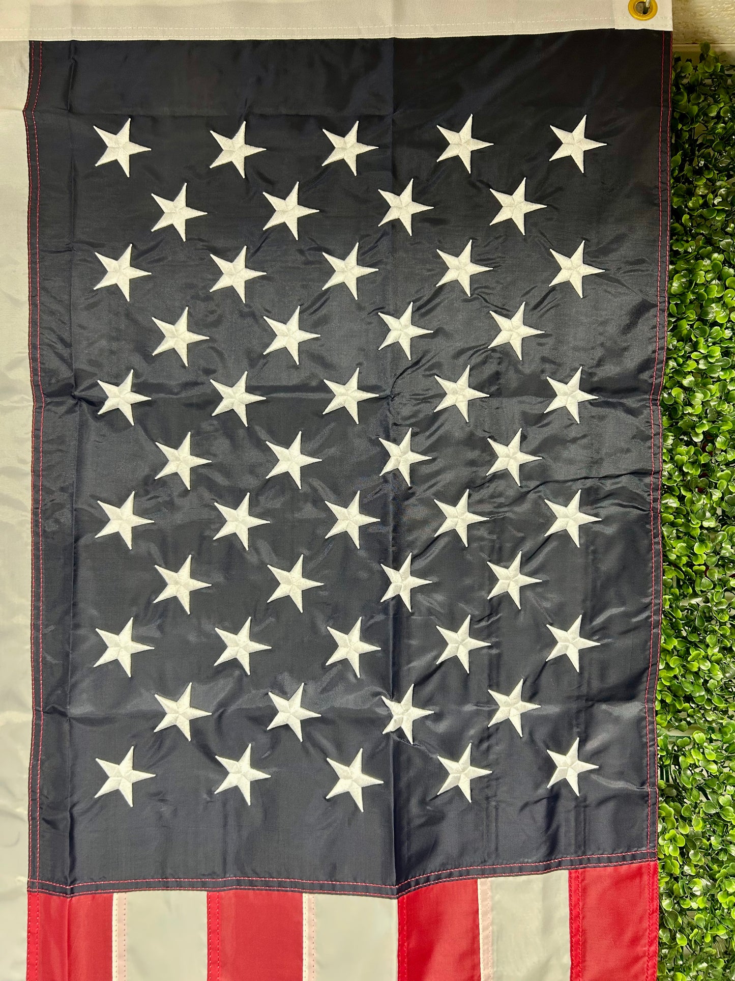 3 Foot By 5 Foot Embroidered USA Flag