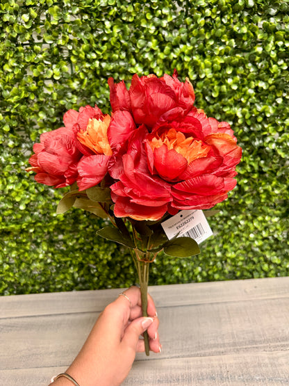 14 Inch Burgundy Peony Bush