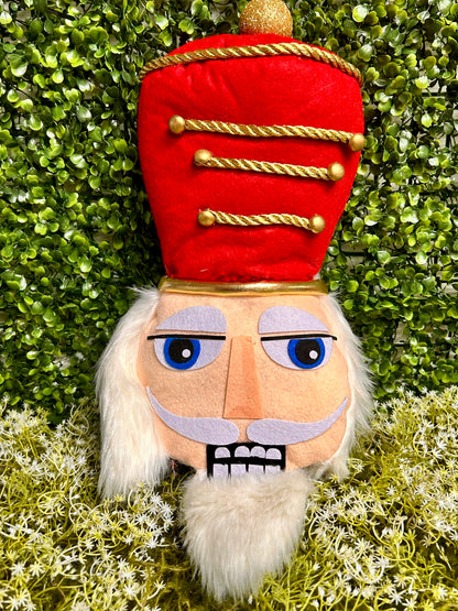 33 Inch Red Black Blue And Gold Nutcracker Decor Kit