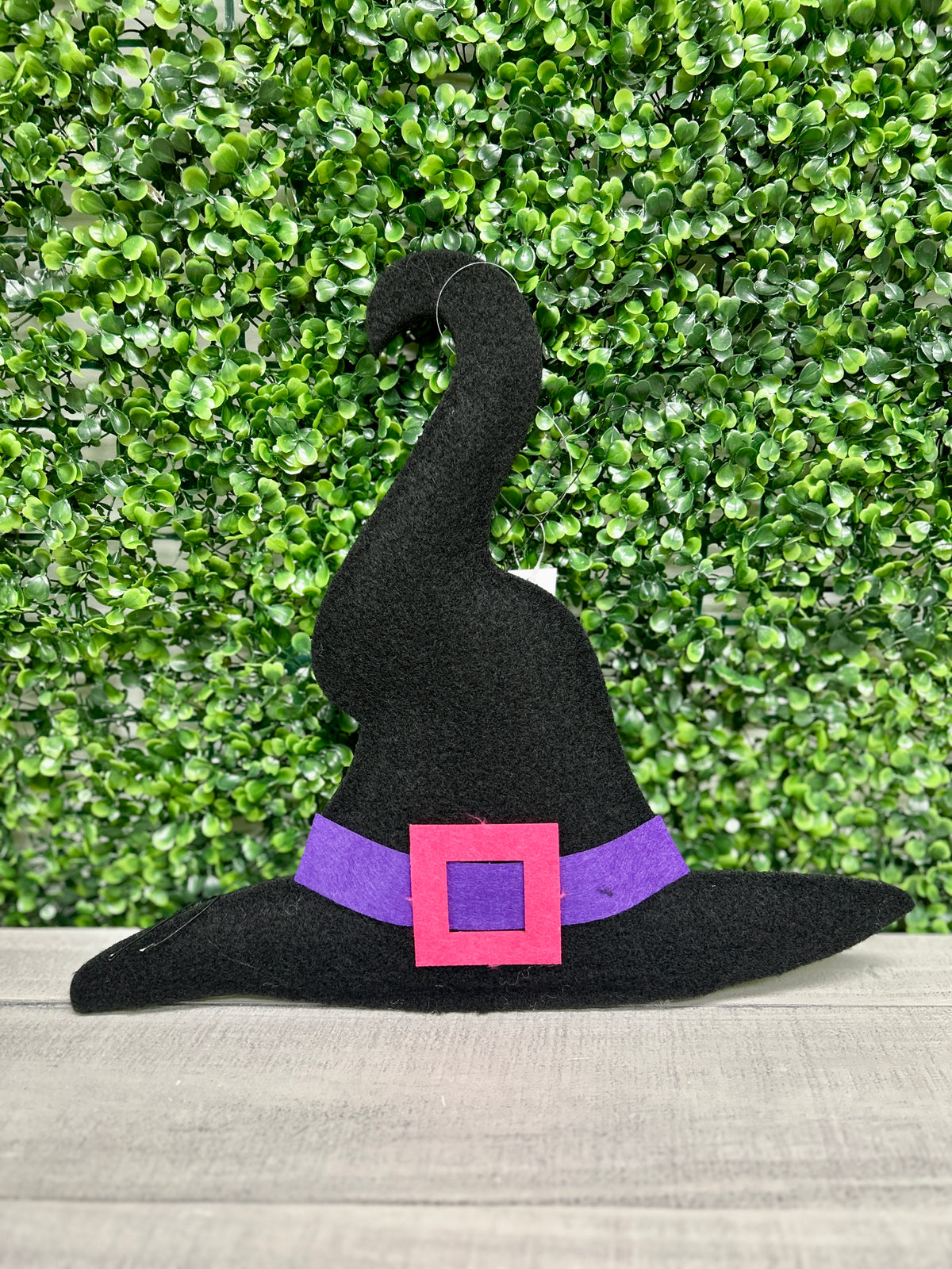 14 Inch Black Felt Witch Hat Attachment Decor