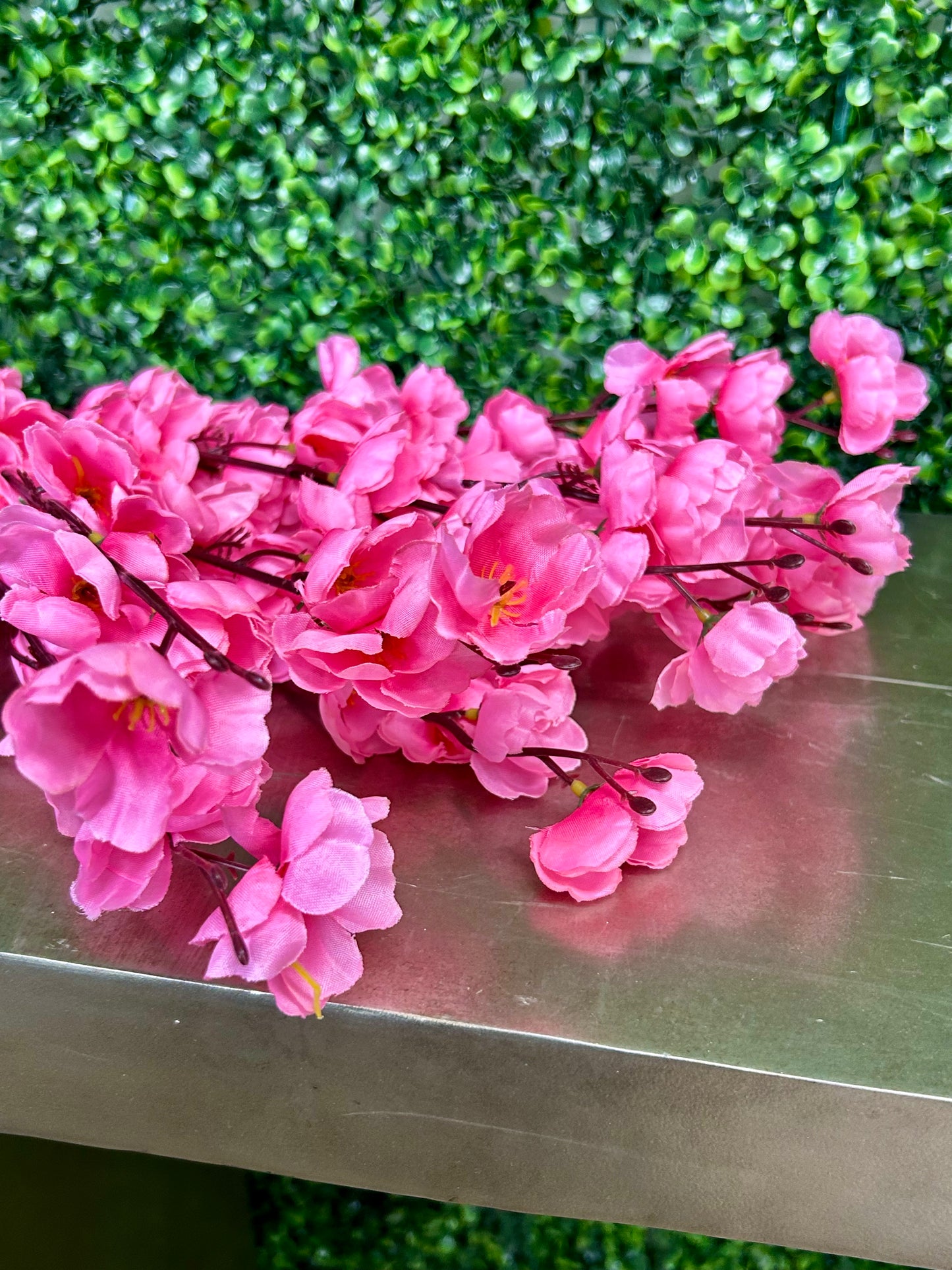 18 Inch Pink Cherry Blossom Bush