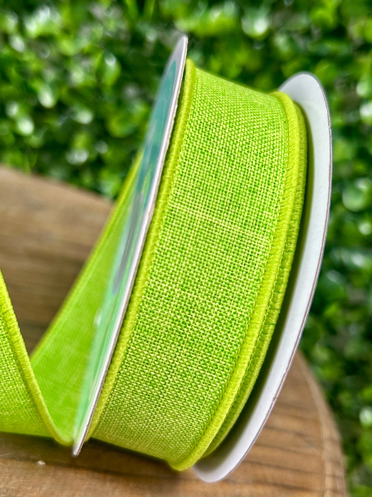 7/8 Inch Lime Green Royal Burlap