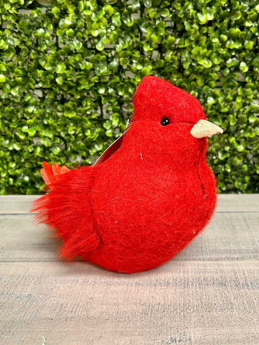 10.2 Inch Red Tabletop Cardinal