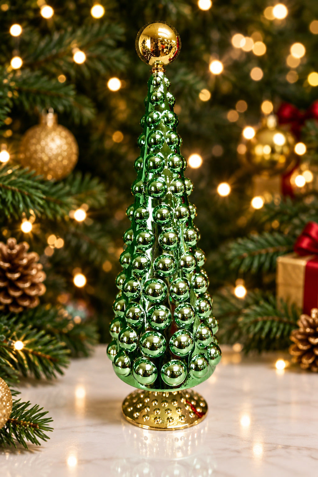 15.5 Inch Green Christmas Tree