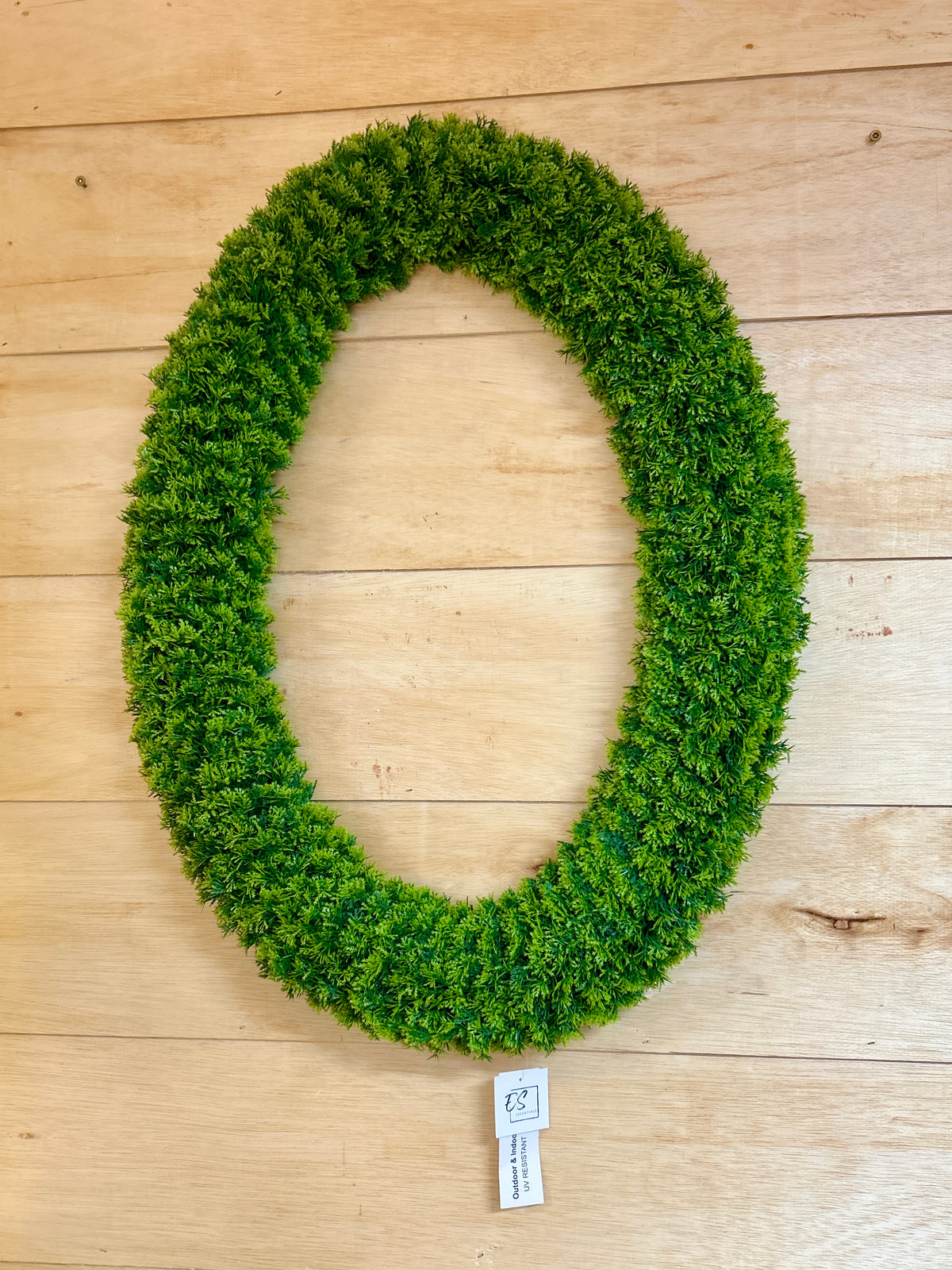 22 Inch By 30 Inch Cedar Oval Wreath