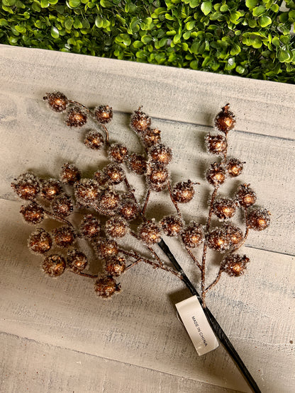 16 Inch Coffee Ice Berry Pick