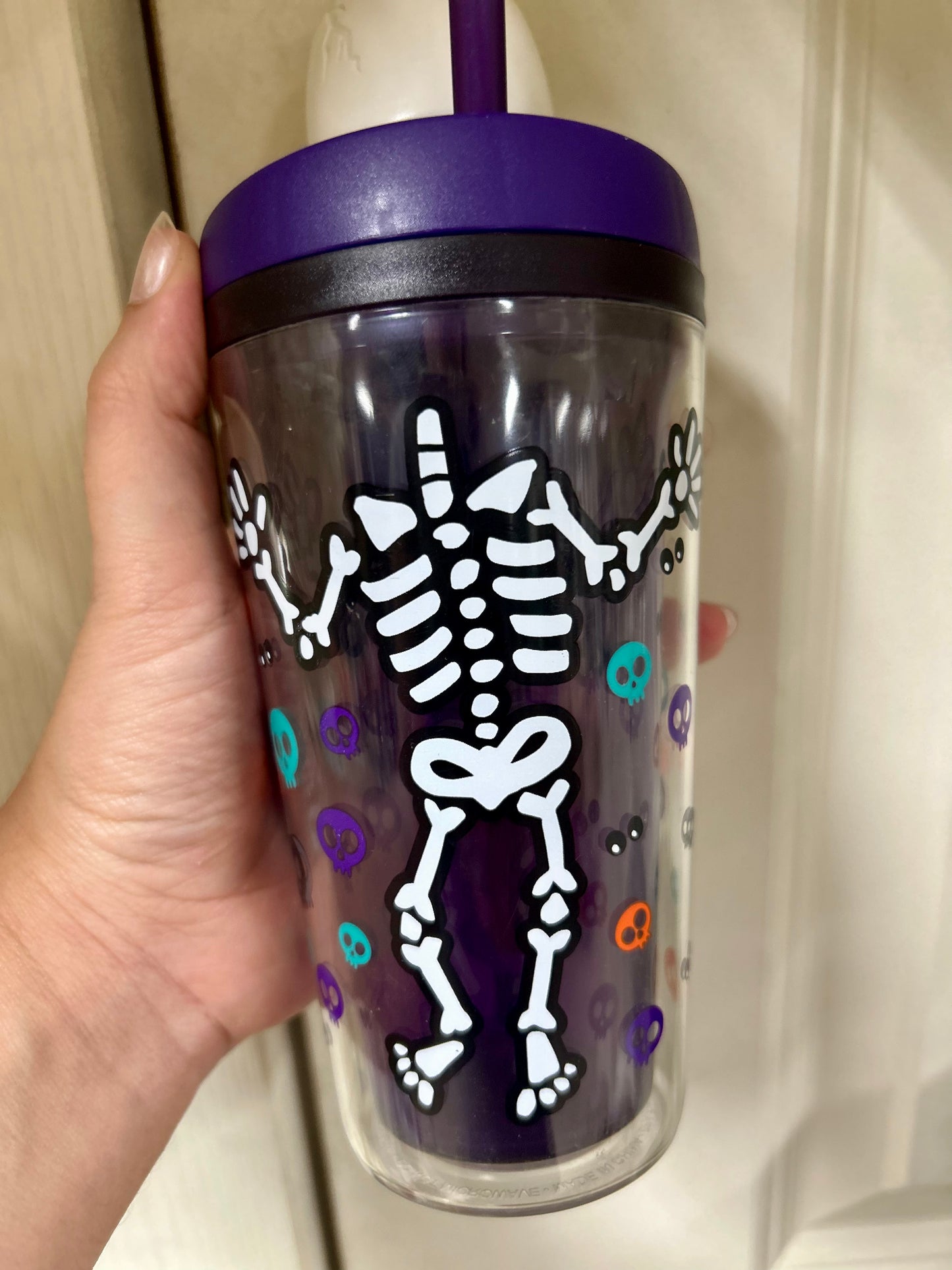 Skull Bobble Head Tumbler
