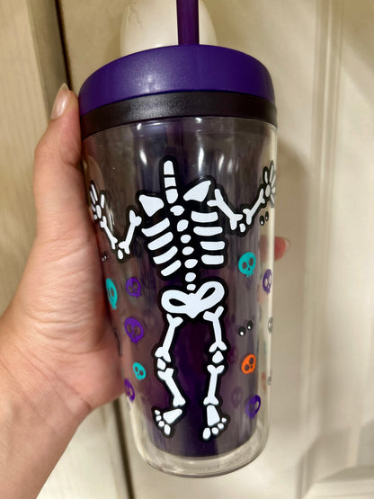 Skull Bobble Head Tumbler