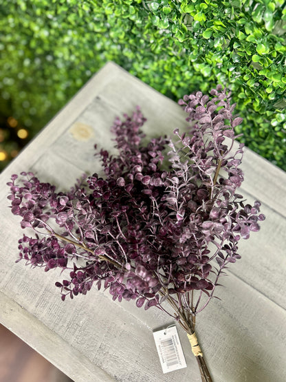 21 Inch Purple Mini Eucalyptus Bundle