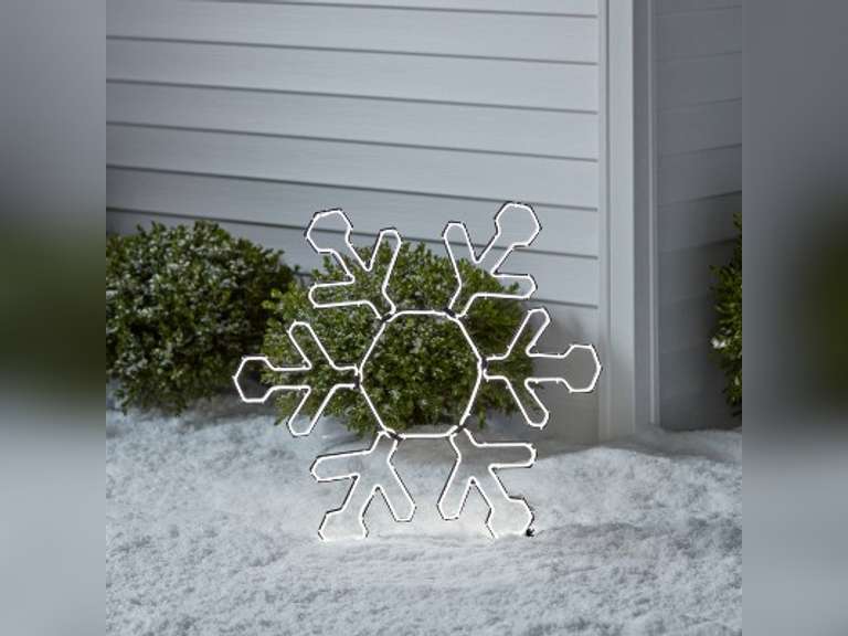Wondershop 25 Inch LED Snowflake Open Box