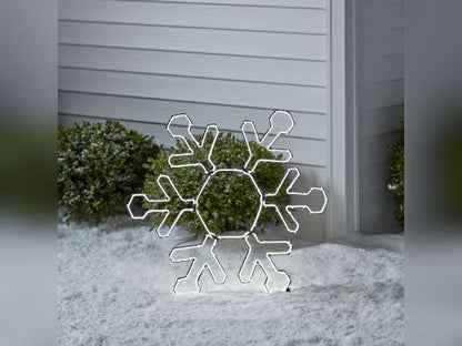 Wondershop 25 Inch LED Snowflake Open Box
