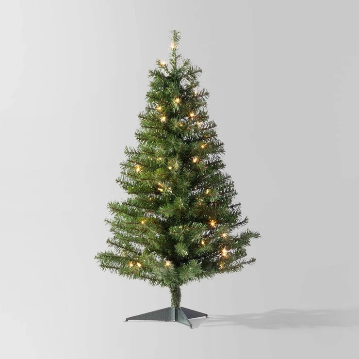 Wondershop At Target 3 Foot Alberta Spruce Pre Lit Tree Open Box