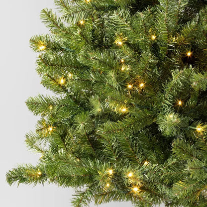 Wondershop 7.5 Foot Pre-Lit LED Alberta Spruce Artificial Christmas Tree Open Box