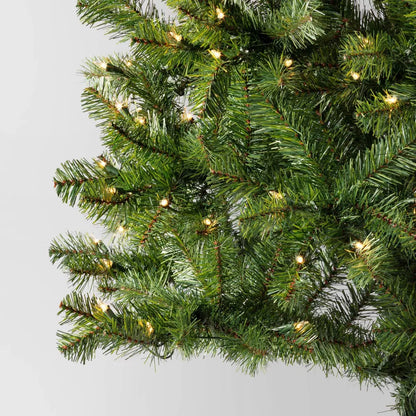 Wondershop 6.5 Foot Pre-lit Alberta Spruce Artificial Christmas Tree Open Box