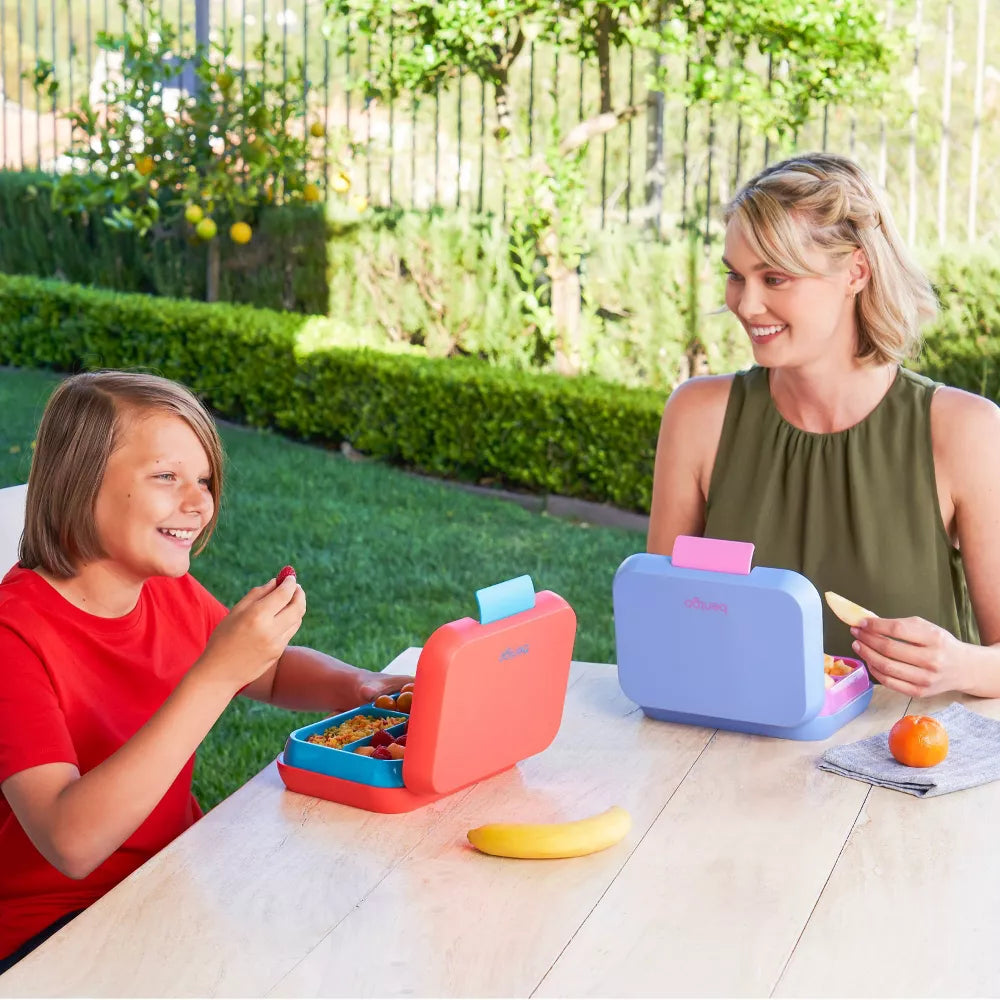 Bentgo Pop Leakproof Purple And Blue Lunch Box With Removable Divider