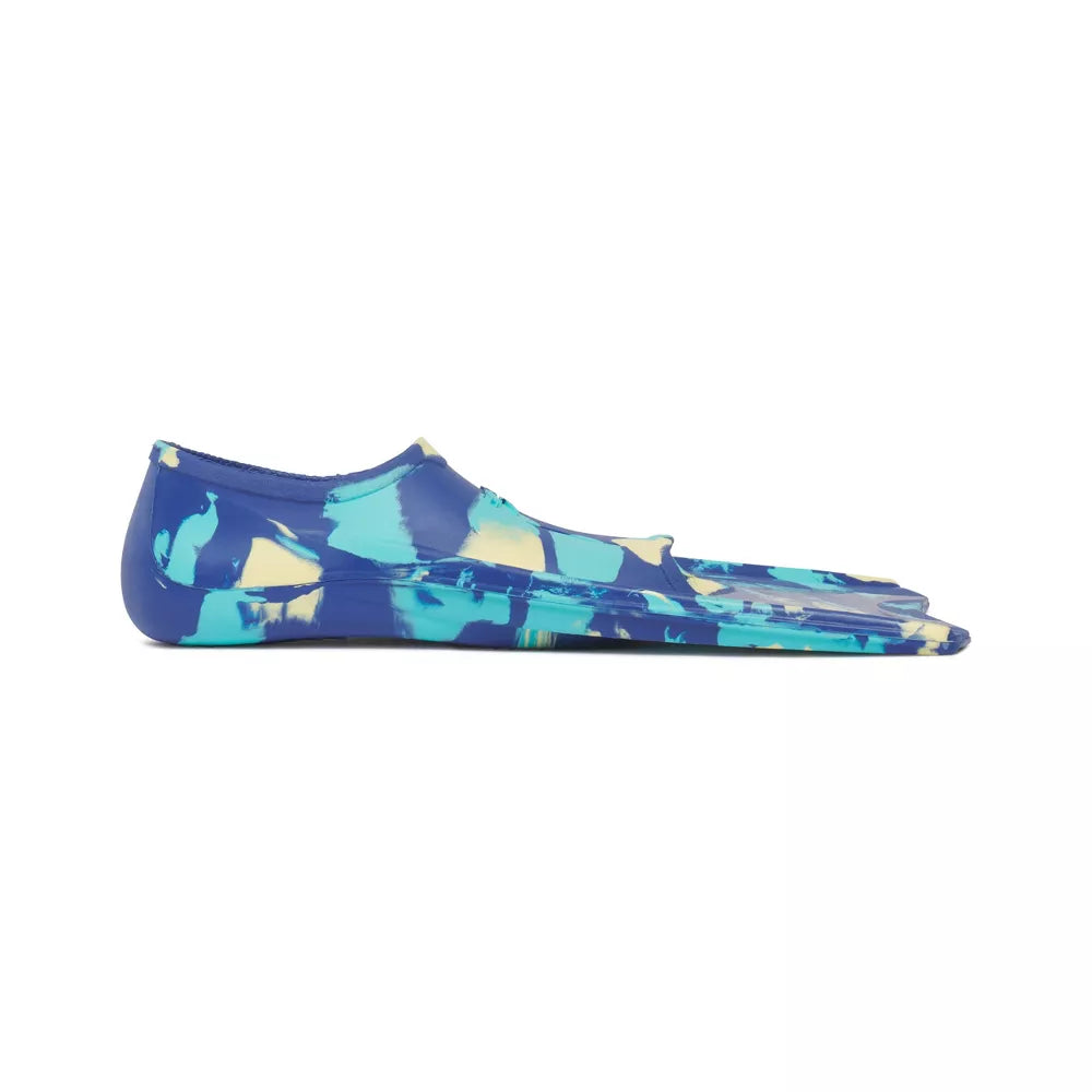 Speedo Kids' Swim Fin Blue Marble Size Small