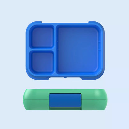 Bentgo Pop Leakproof Bento-Style Lunch Box with Removable Divider-3.4 Cup Green And Blue