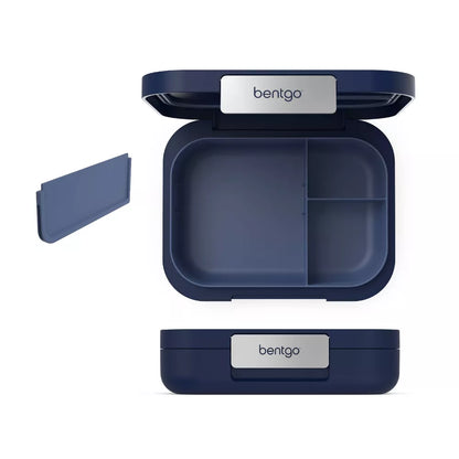 Bentgo Modern 4 Compartment Bento Style Leakproof Lunch Box Navy