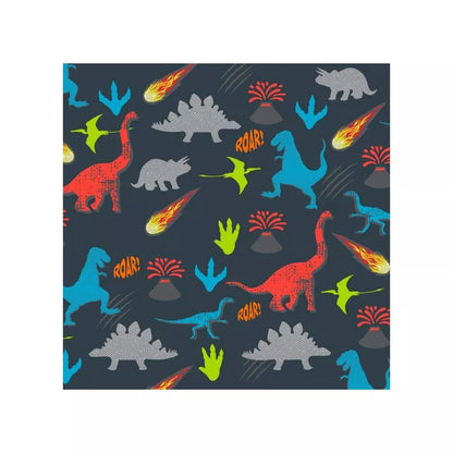 Bentgo Kids' Prints Leakproof, 5 Compartment Bento-Style Lunch Box Dinosaurs