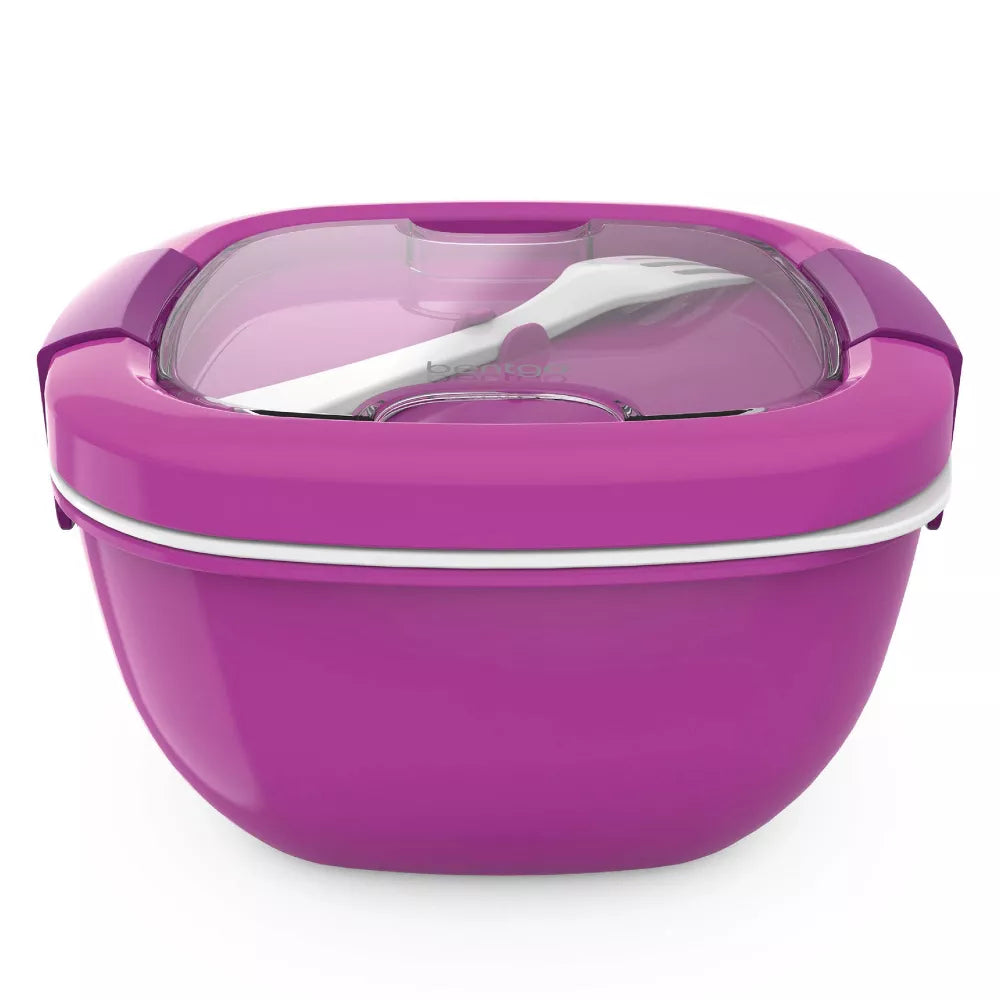 Bentgo Purple All In One Salad Container