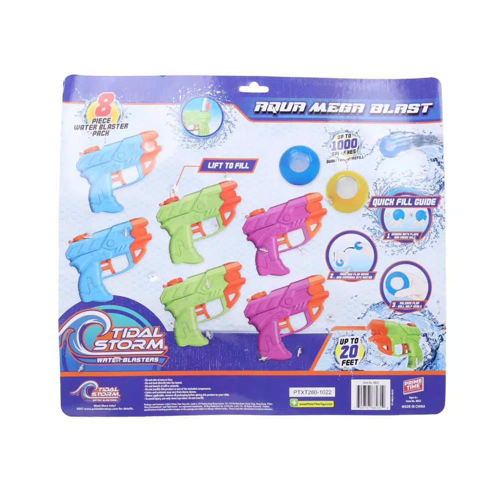 Tidal Storm Kids' Water Blaster - 8pk