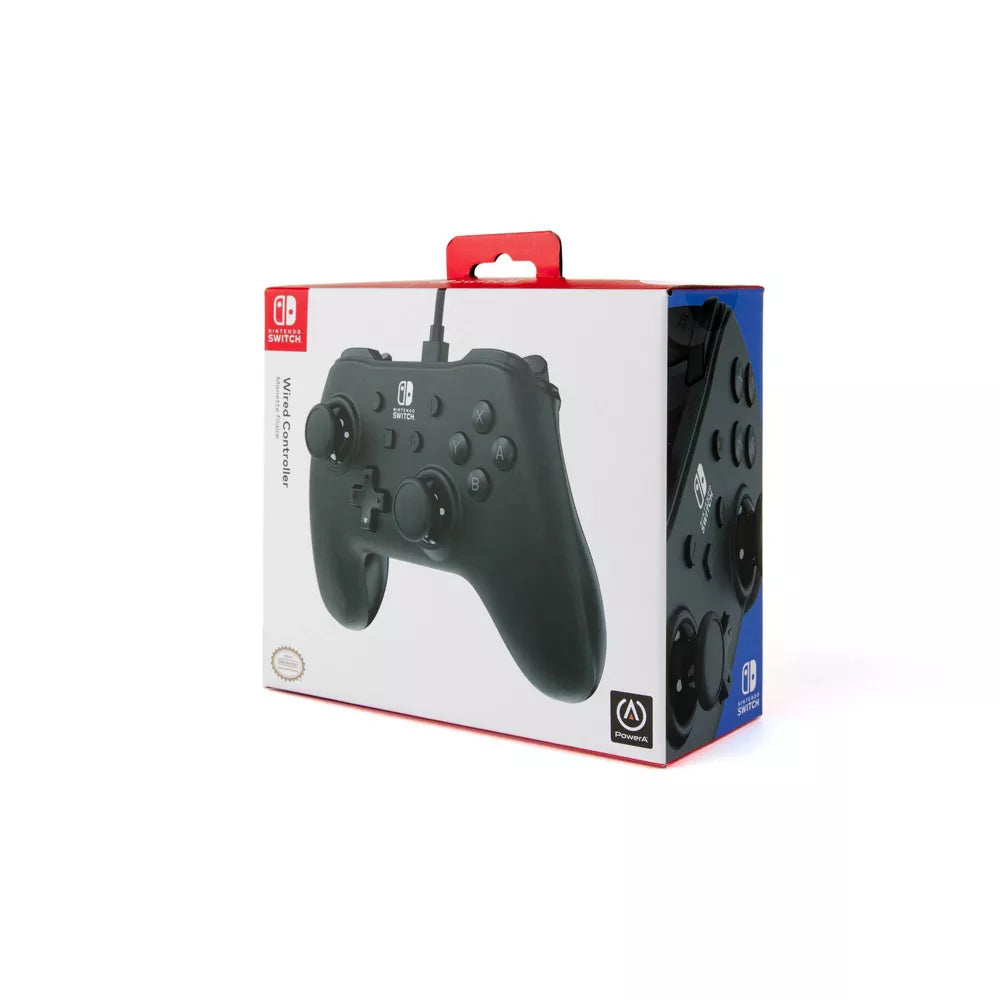 PowerA Wired Controller for Nintendo Switch Black Open Box