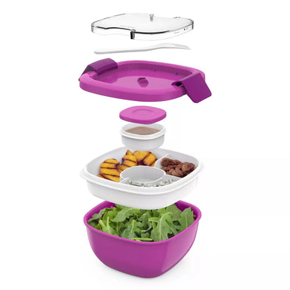 Bentgo Purple All In One Salad Container