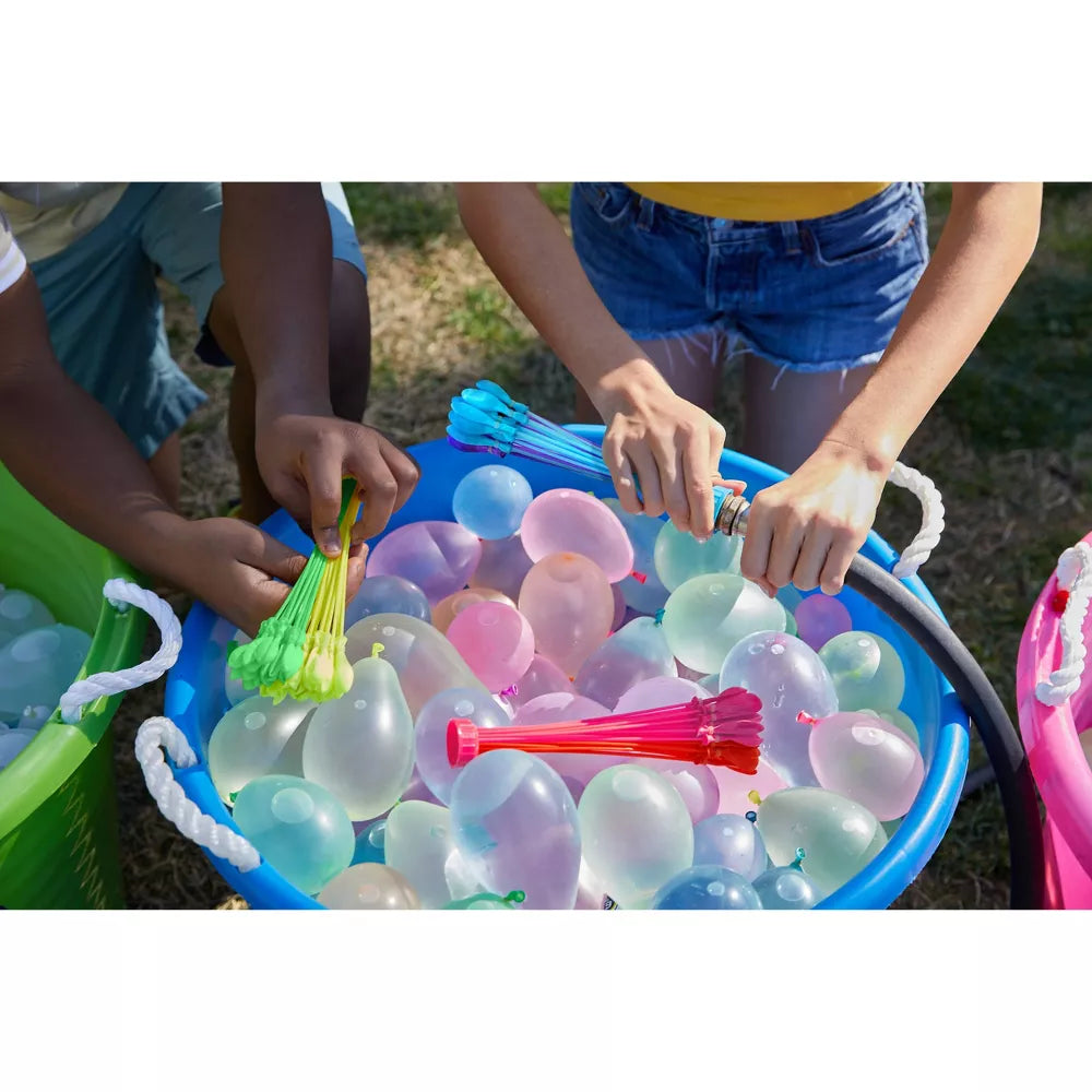 Bunch O Balloons Tropical Party Slingshot & 100+ Rapid-Filling Self-Sealing Water Balloons by ZURU