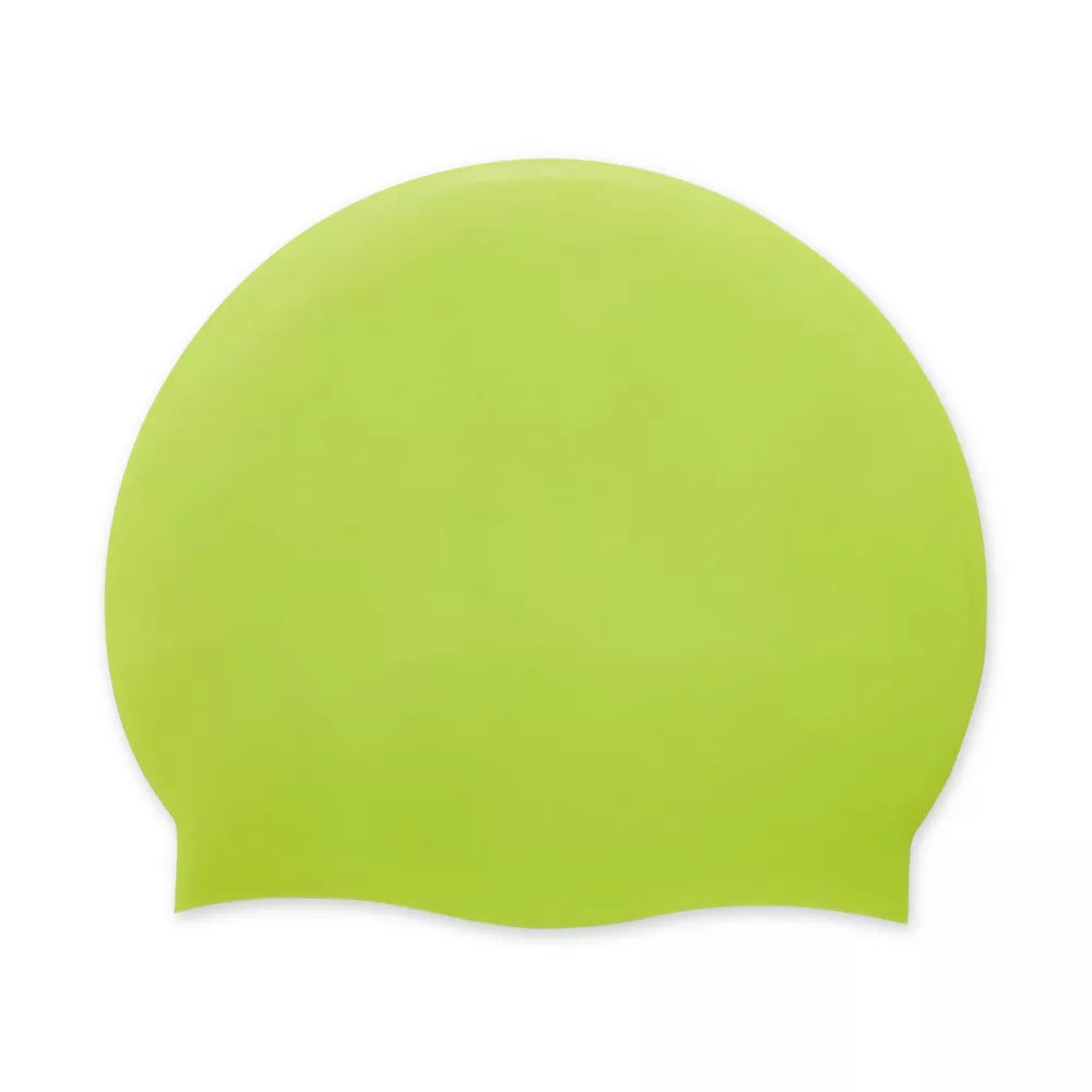 Speedo Adult Silicone Yellow Cap