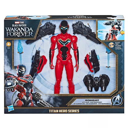 Marvel Studios' Black Panther Wakanda Forever Titan Hero Series Ironheart with Gear Action Figure