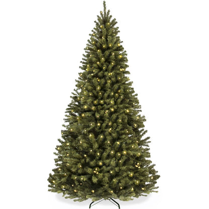 6 Foot Best Choice Products Pre-lit Spruce Artificial Christmas Tree with Viral Twinkling Lights *OPEN BOX*