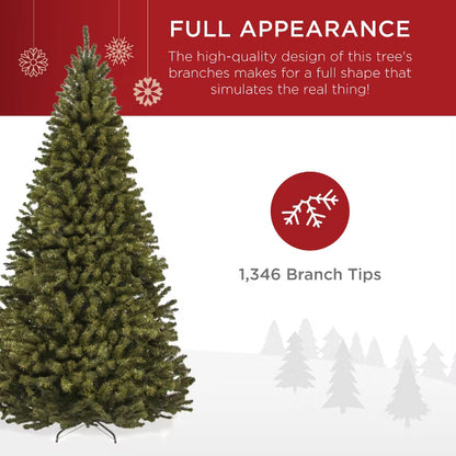 Best Choice Products 7.5ft Premium Spruce Artificial Christmas Tree Open Box