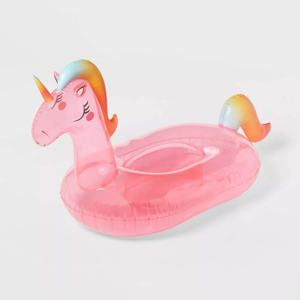 Sun Squad Inflatable Pink Unicorn Float