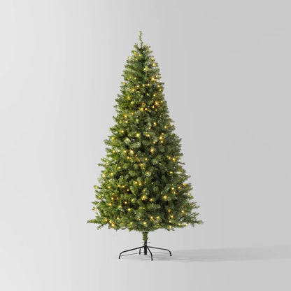 Wondershop 7.5 Foot Pre-Lit LED Alberta Spruce Artificial Christmas Tree Open Box