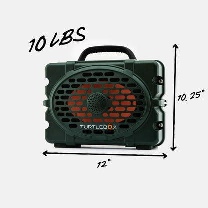 Generation 3 Green Turtlebox Speaker