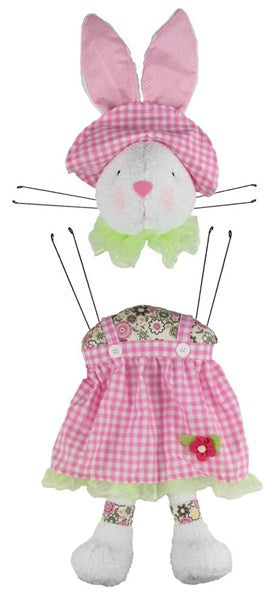 Girl Bunny 2 Piece Wreath Attachment Kit