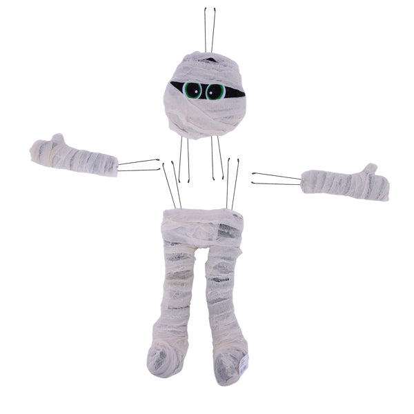 24 Inch White Mummy Wreath Kit