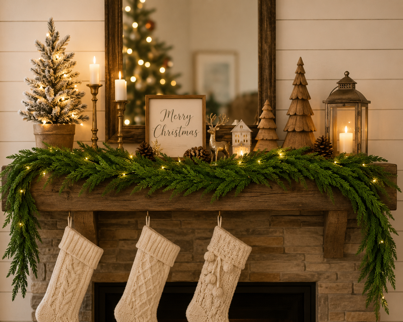 72 Inch Soft Touch Norfolk Pine Garland