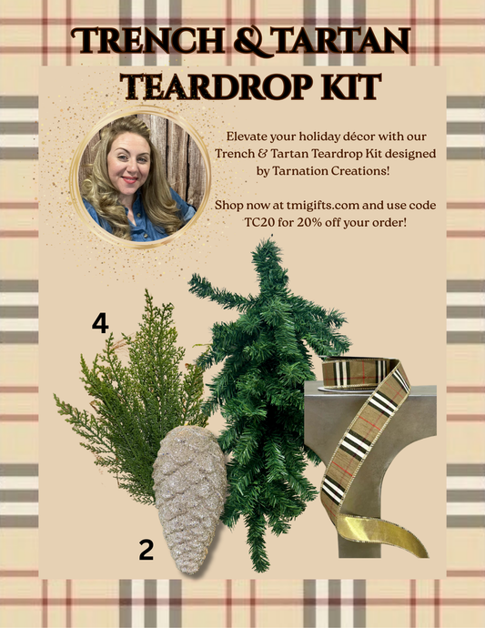 Trench And Tartan Teardrop Kit By Tarnation Creations