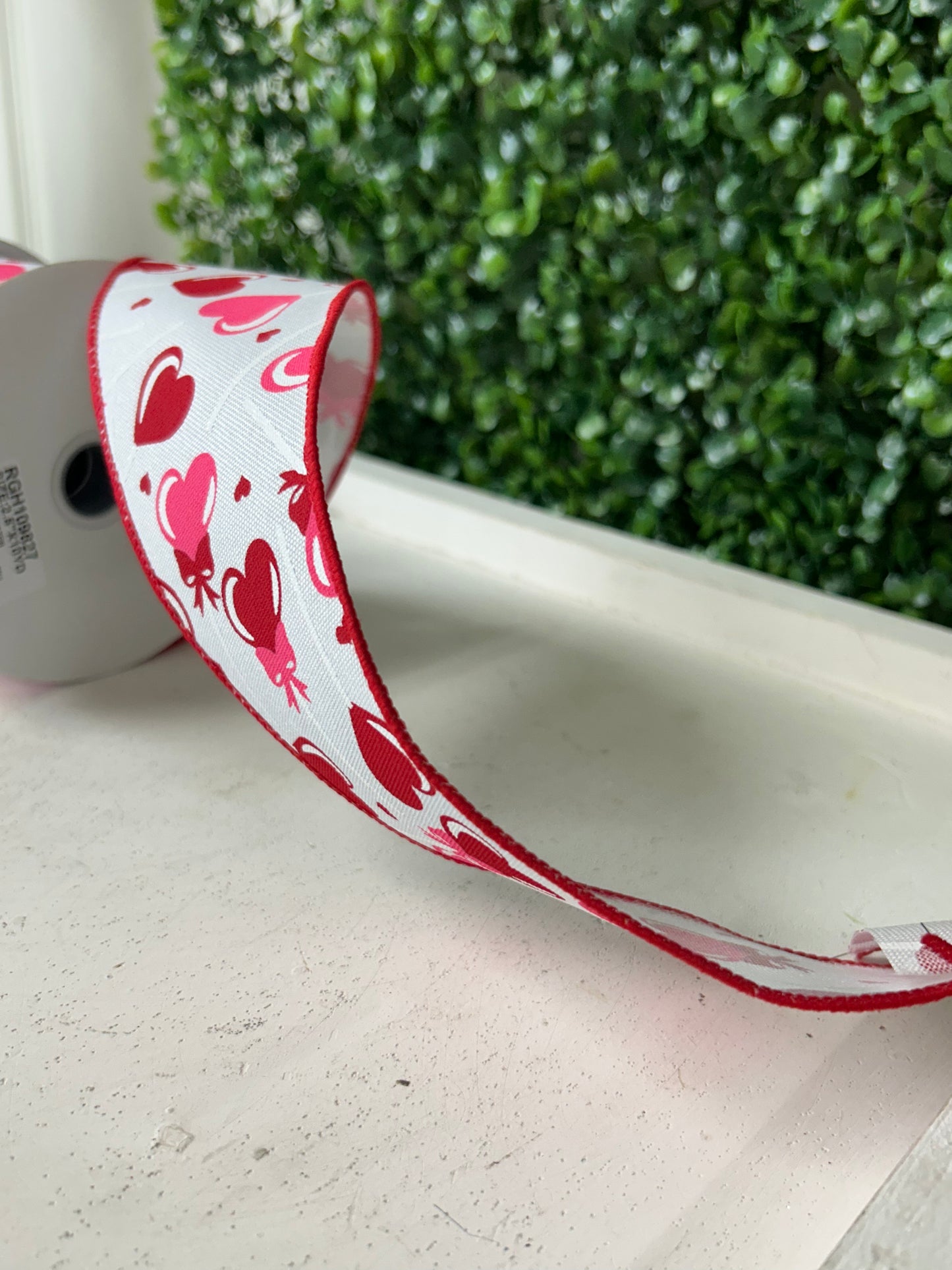 2.5 Inch By 10 Yard Heart Lollipops Ribbon