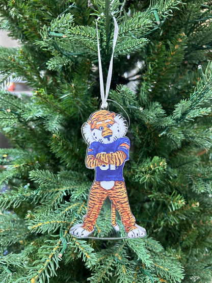 Auburn Mascot Acrylic Ornament