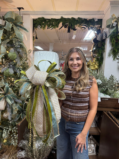 Grand Millennial Premade Bow